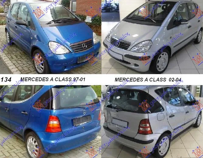 A Klasa (W168) 1998-2004