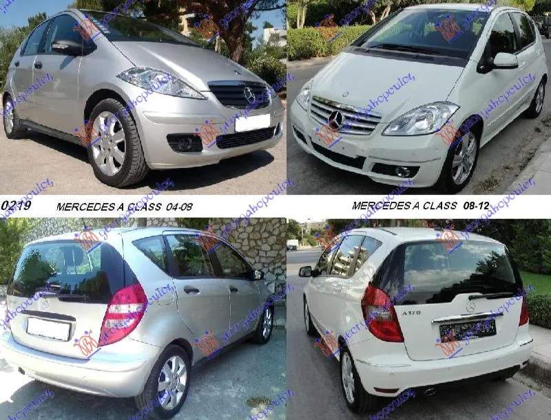 A Klasa (W169) 2004-2012