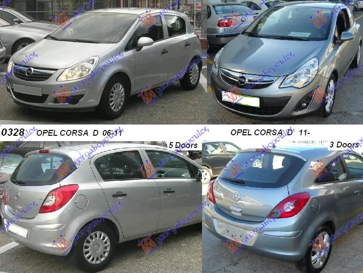 Corsa D 2006-2015