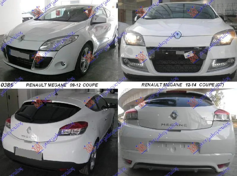 Megane Coupe 2008-2014