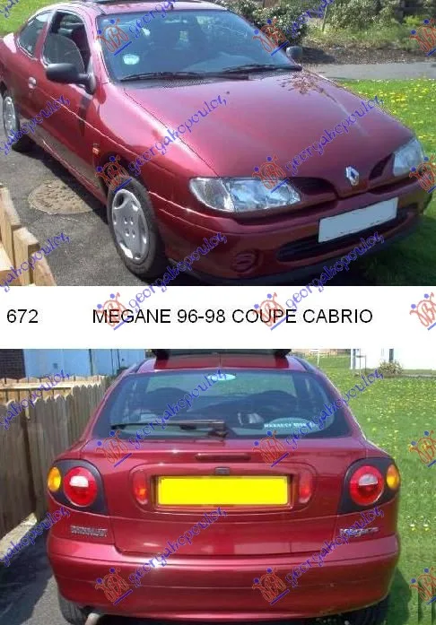 Megane Coupe / Cabrio 1996-1999