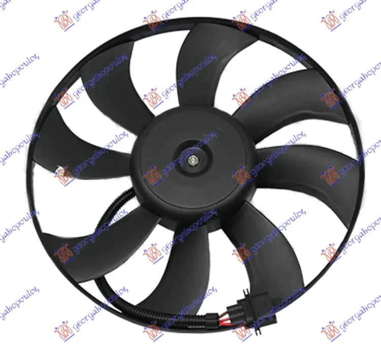 Ventilator hladnjaka VW Polo 2002 - 2005