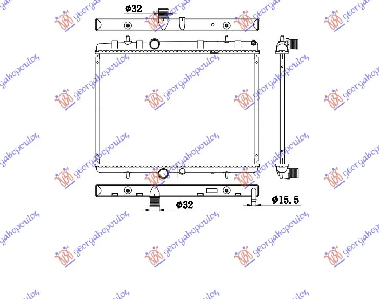 Hladnjak DS DS5 2015 -