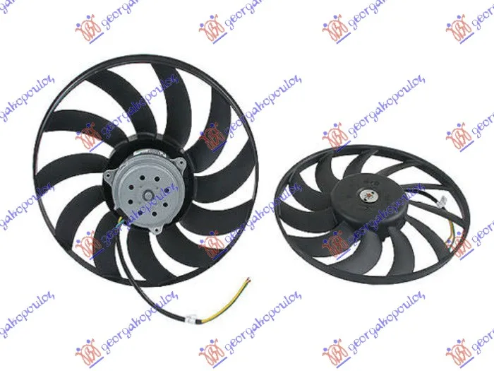Ventilator hladnjaka Seat Exeo 2009 - 2013