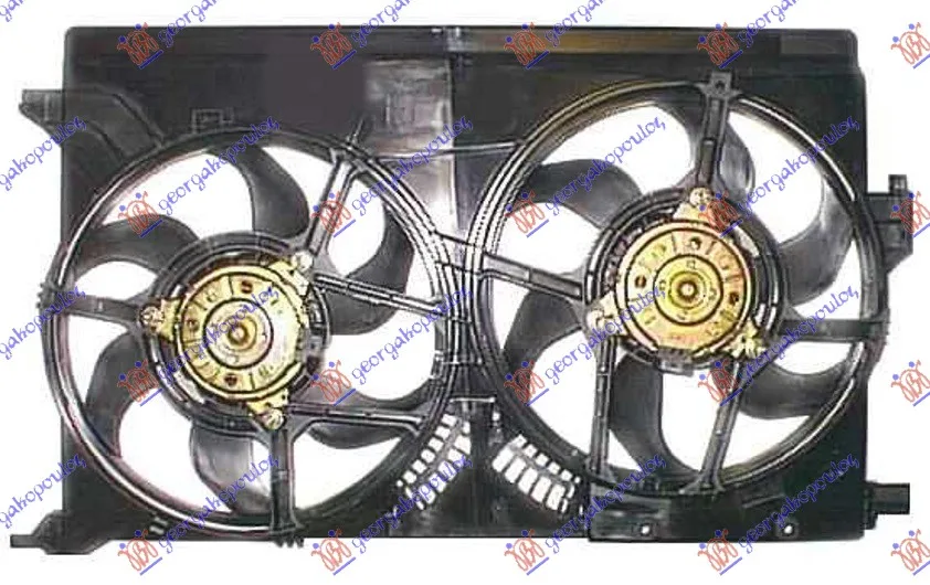Ventilator hladnjaka Saab 9.3 2002 - 2007