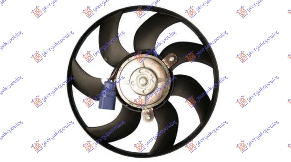 Ventilator hladnjaka VW Scirocco 2008 - 2014
