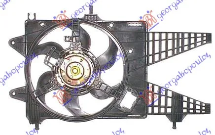 Ventilator hladnjaka Fiat Idea 2004 - 2010