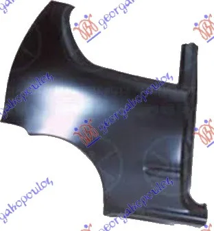 Zadnje krilo Fiat Seicento 2001 - 2006