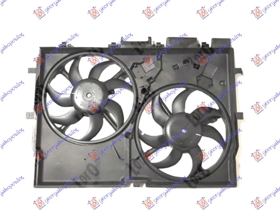 Ventilator hladnjaka Citroen Jumper 2006 - 2014