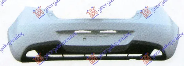 Zadnji branik Mazda 2 2007 - 2014