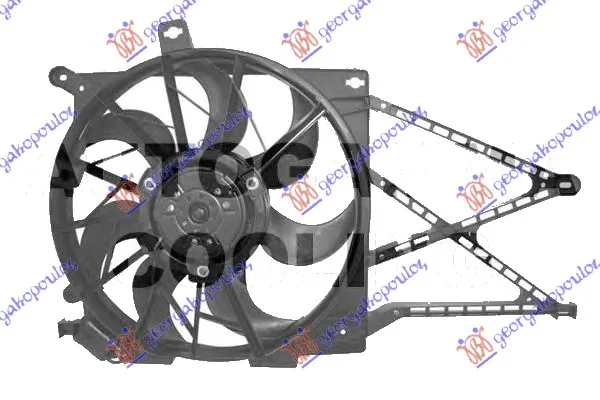 Ventilator hladnjaka Opel Zafira B 2005 - 2012