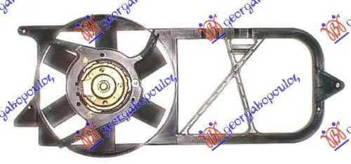Ventilator hladnjaka Opel Corsa B 1997 - 2000