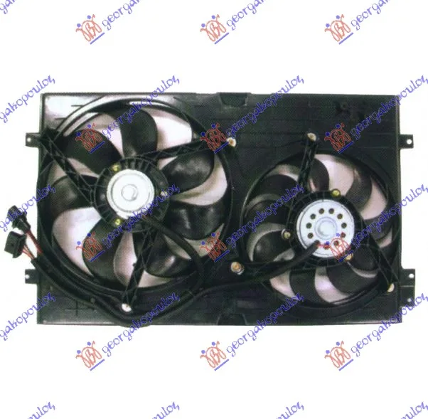 Ventilator hladnjaka Seat Toledo 1999 - 2004