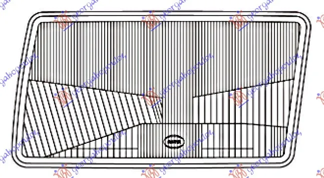 Staklo fara Audi 80 1986 - 1992