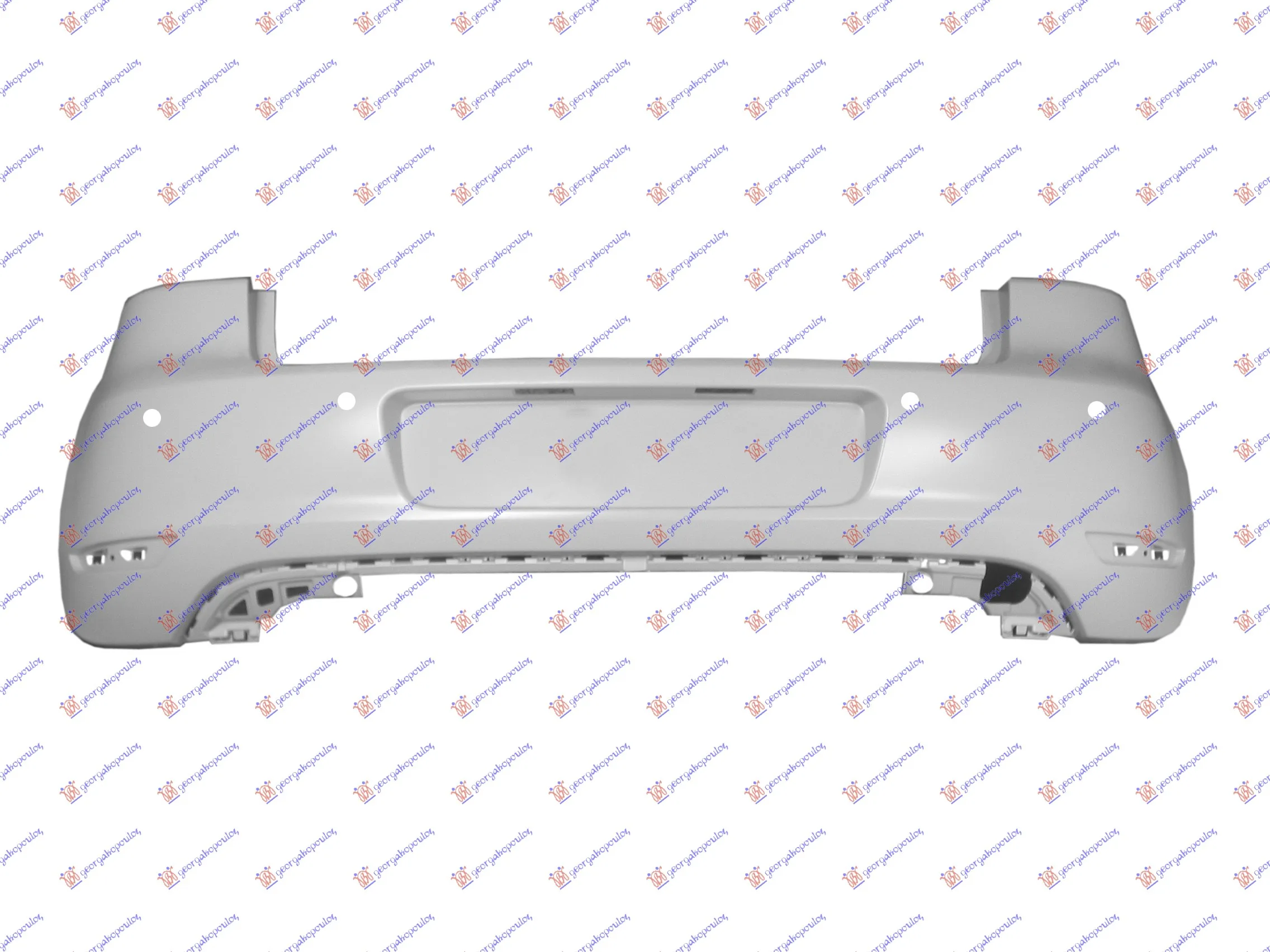 Zadnji branik VW Golf 6 2008 - 2013