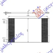 Hladnjak klime Renault Kangoo 2008 - 2013