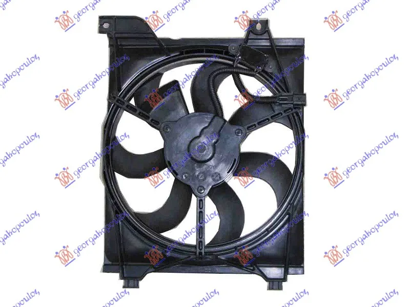 Ventilator hladnjaka Kia Rio 2005 - 2011