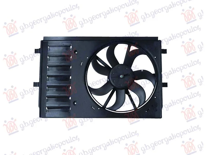 Ventilator hladnjaka VW Polo 2014 - 2017