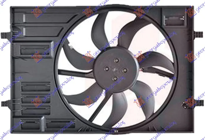 Ventilator hladnjaka VW Golf 7 2016 - 2019