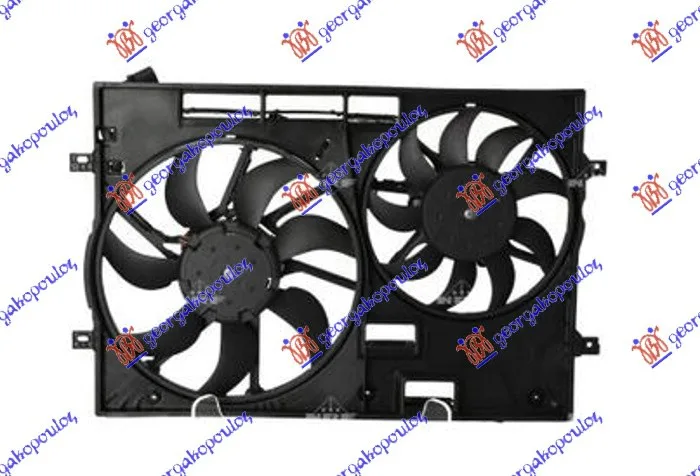Ventilator hladnjaka VW Touran 2015 -