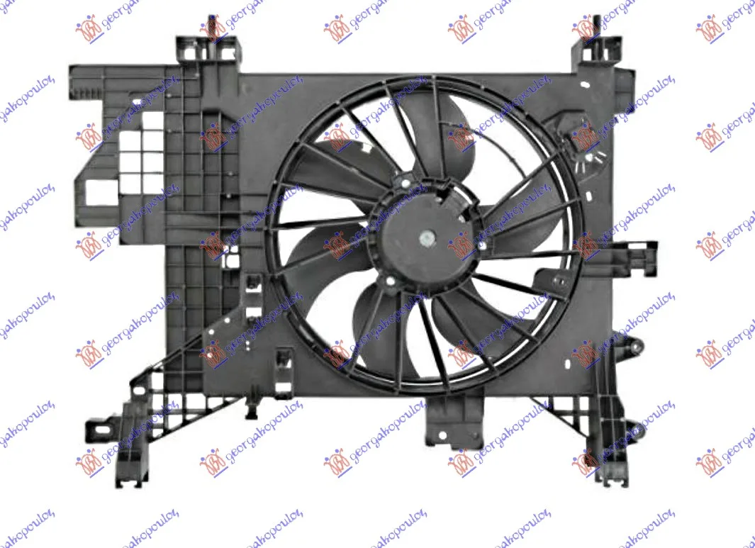 Ventilator hladnjaka Dacia Duster 2017 - 2022